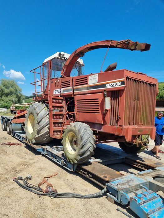 Dezmembram combina siloz FiatAgri Hesston 7725 — poza 6