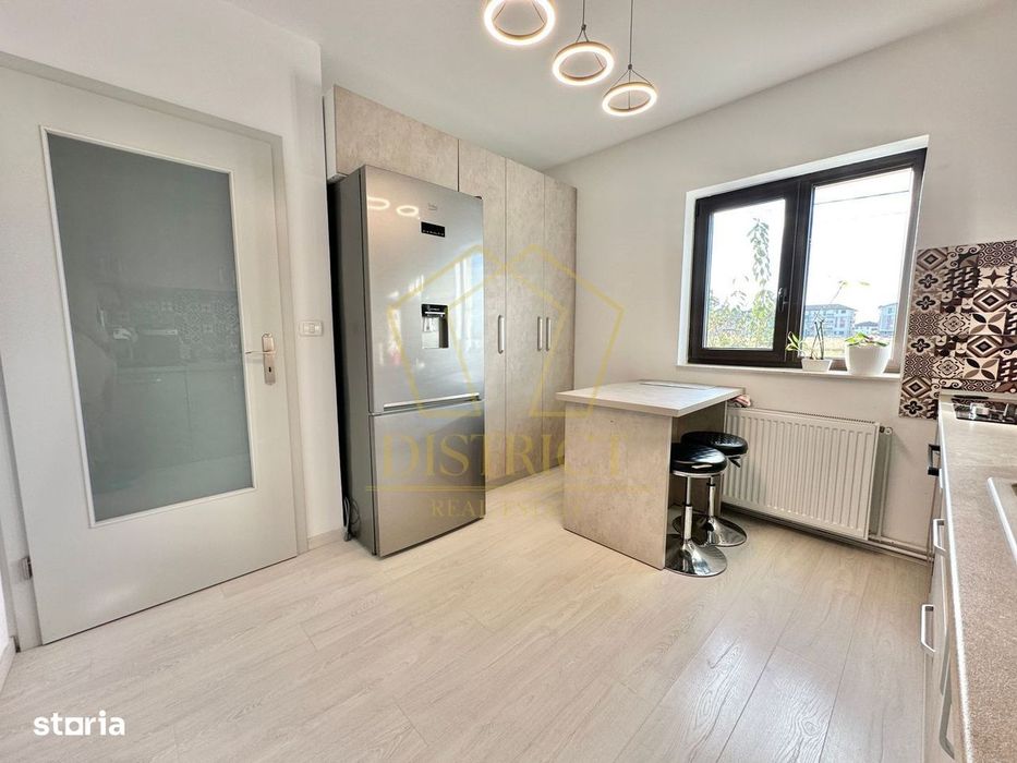 Duplex cu 4 camere si dressing mobilat in Giroc zona Planetelor la asf