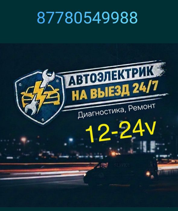 Автоэлектрик 12и24 на выезд