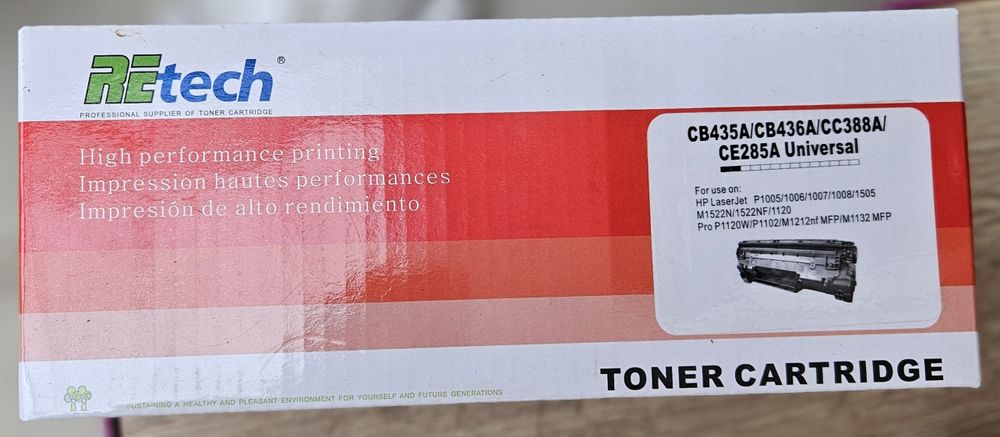 Tonear Retech HP Laser Jet CB435A/CB436A/CC388A