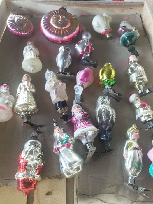 Советский ёлочные игрушки