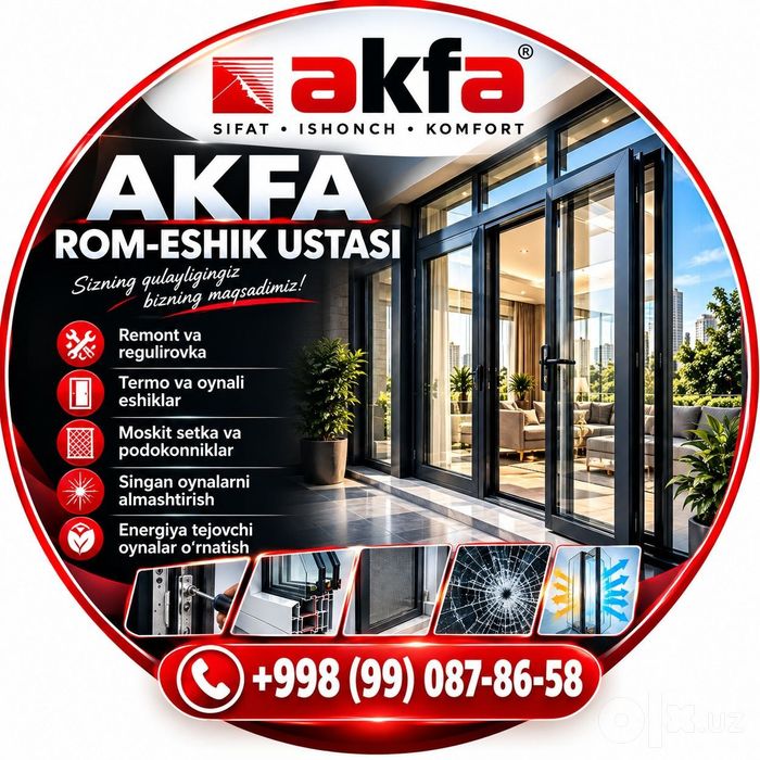 Akfa remont montaj