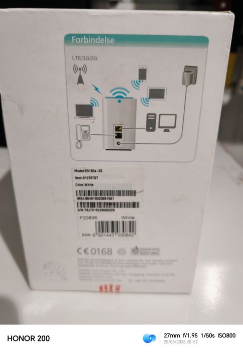 Router 4G Huawei liber de retea