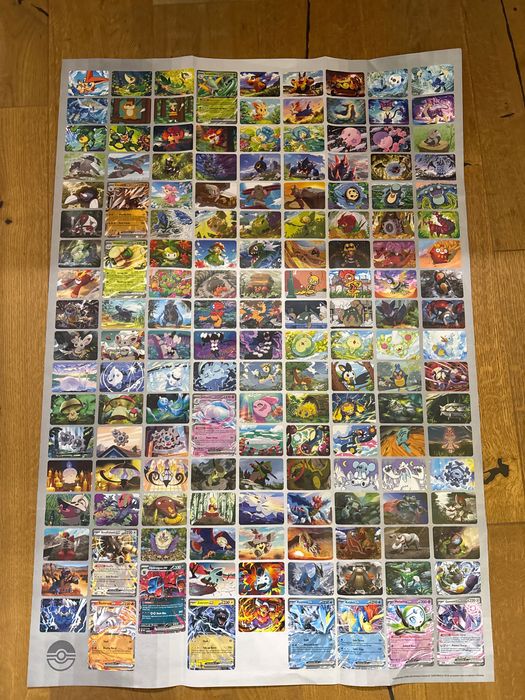 Carduri pokemon în bulk aprox 150bc + poster black bolt si mini binder