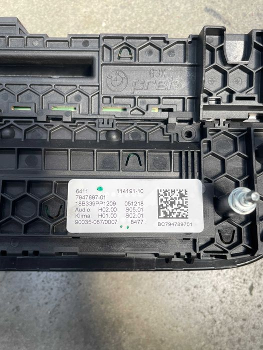 Panou climatronic Bmw seria 5 G30 - G31, 6 G32 cod 7947897