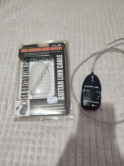 USB Guitar Link Cable – USB интерфейс за китара към компютър