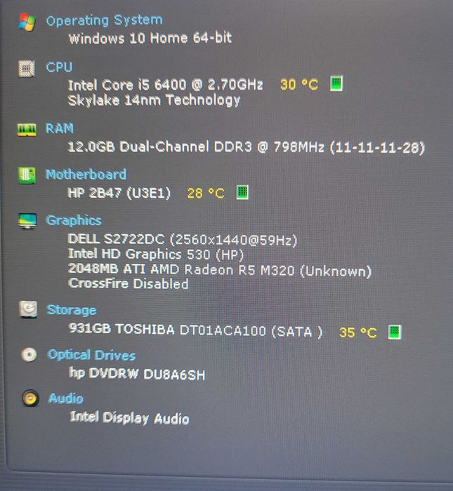 Kit gaming/ office PC  Dell si HP