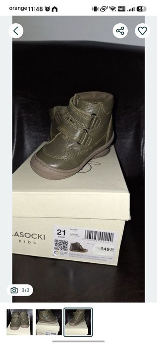 Adidași  bebeluși Adidas -Original și Ghetuțe Lasocki Kids mărimea 21