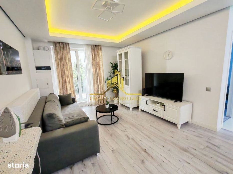 2 camere, mobilat modern, bloc nou, balcon, Intre Lacuri, Iulius Mall