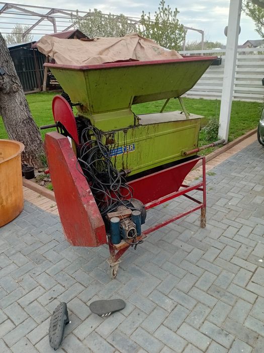 Zdrobitor electric si la cardan