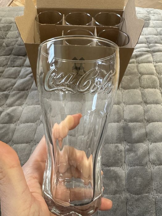 Set 6 pahare Coca-Cola de cca 200 ml