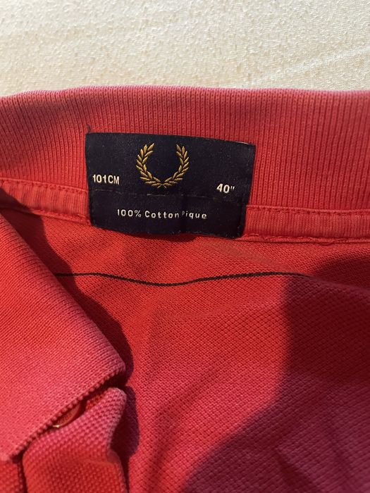 мъжка  тениска, Fred Perry, поло, червена, Фред Пери