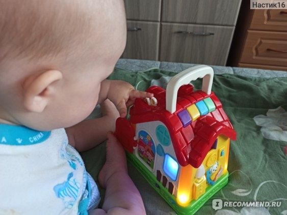 Говорящий развивающий домик