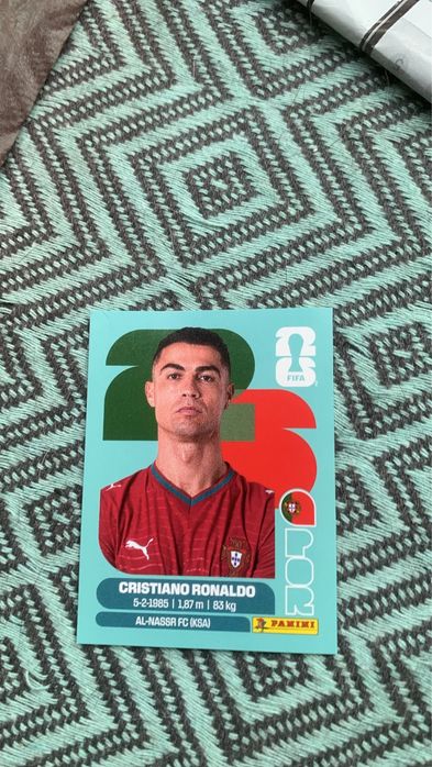 Ronaldo Panini cr7