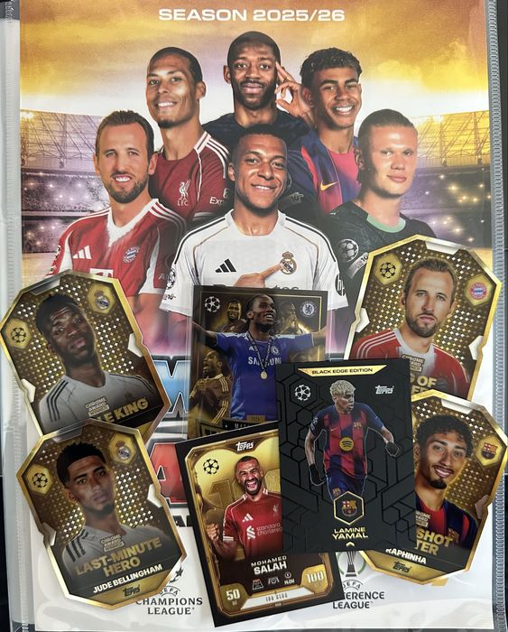 Cartonase Match Attax Topps Uefa Champions League 2025/2026