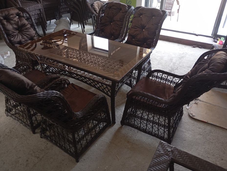 Ротанг тукима стол стуллари ишлаб чикарувчидан