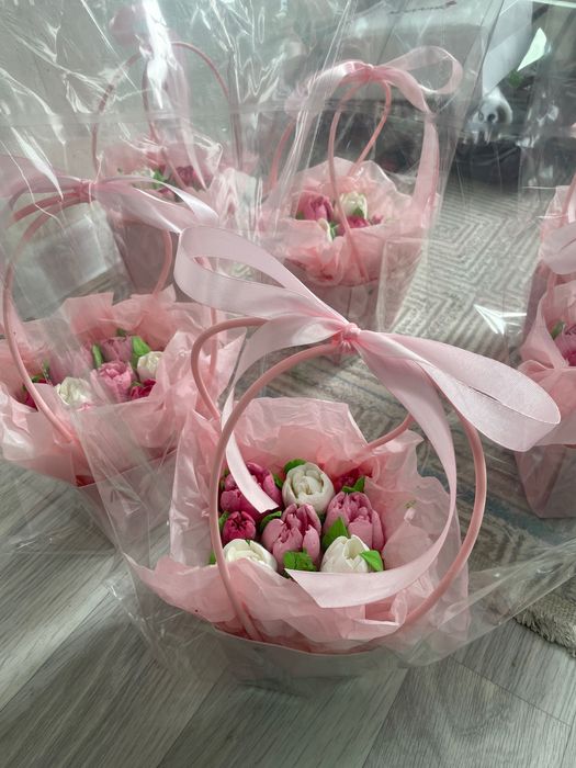 Красивые Зефирные букеты