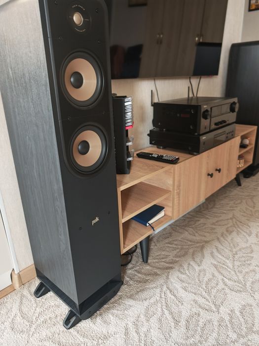 Polk продам колонки с ресивером.