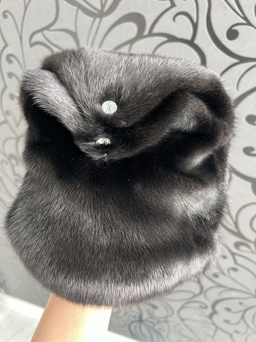 Шапка норковая женская