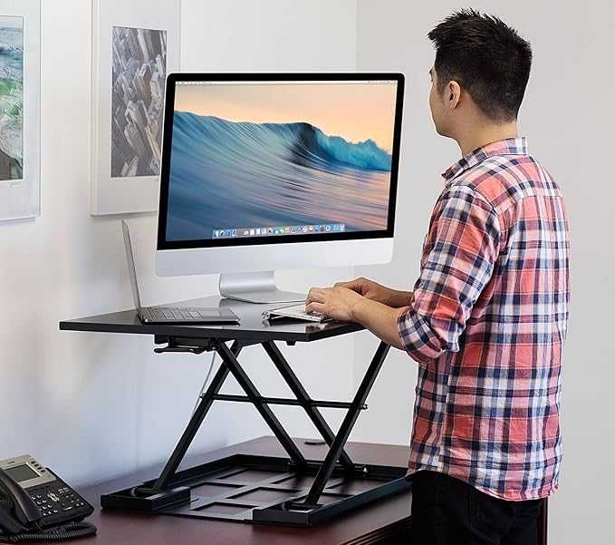 Стоящо бюро Изправящо Регулируеми по височина за лаптоп Щанд маса