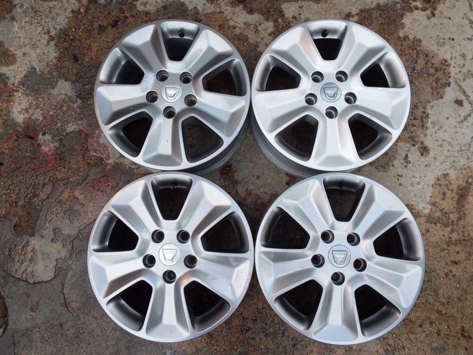 vand 4 jante pe 16" originale dacia duster + senzori presiune pret 2000ron