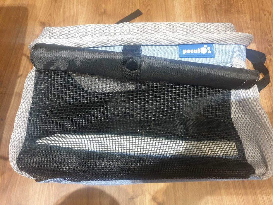 Geanta rucsac transport de mana sau pe bicicleta caine pisica