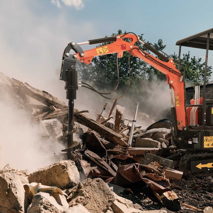 Foreze - Burghiu pentru miniexcavator Caterpillar