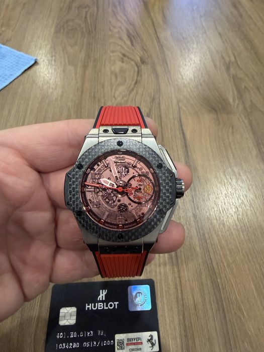 Hublot Big Bang Ferrari (Unico / skeleton) ЛИМИТИРАН