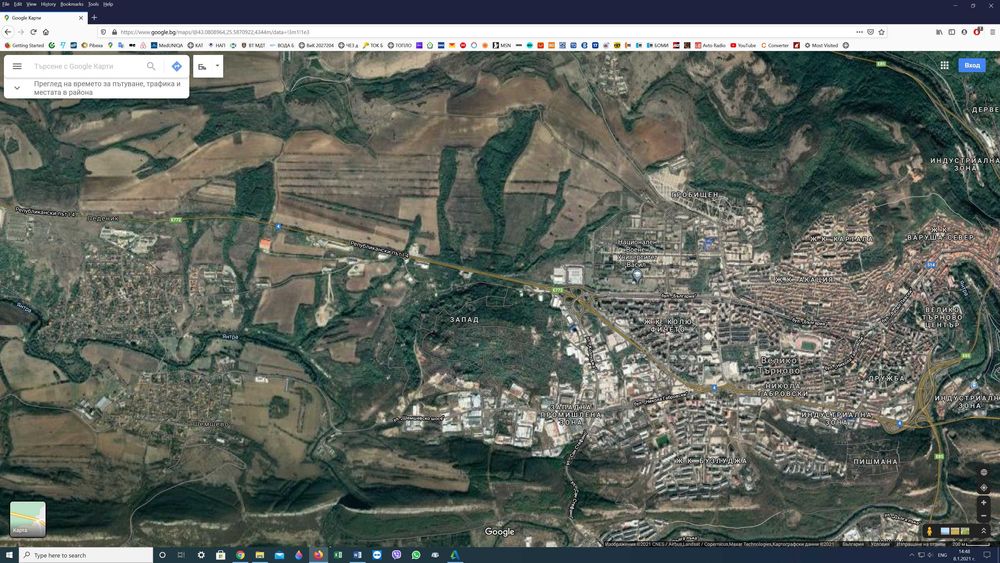 Продава се Парцел в Велико Търново, Промишлена зона - Запад - 700 кв.м за 37 €/кв.м - Снимка #3