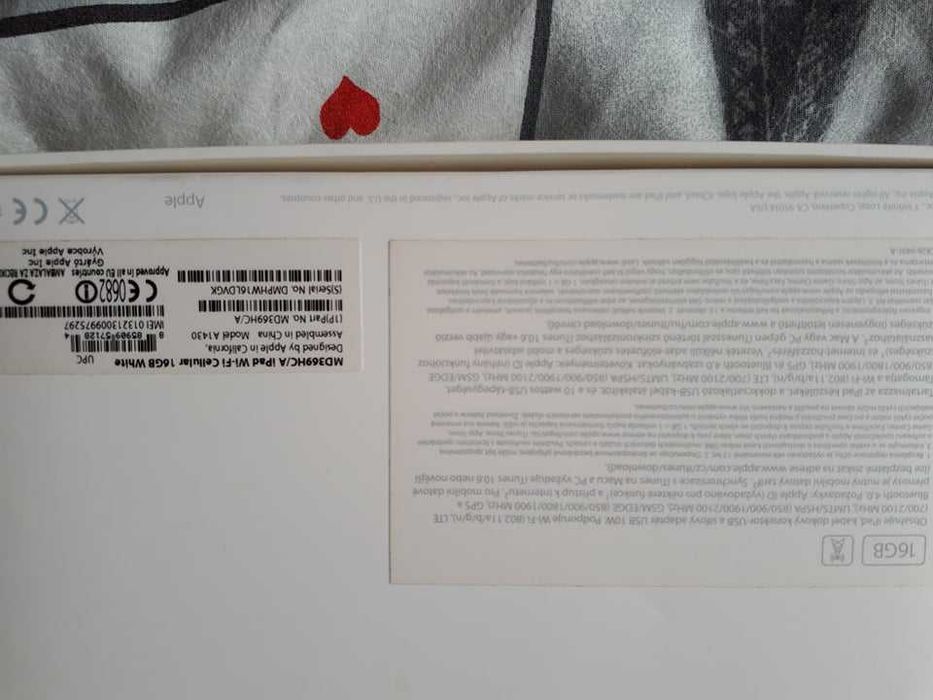 IPAD 3 gen A1430 16GB wifi + cellular