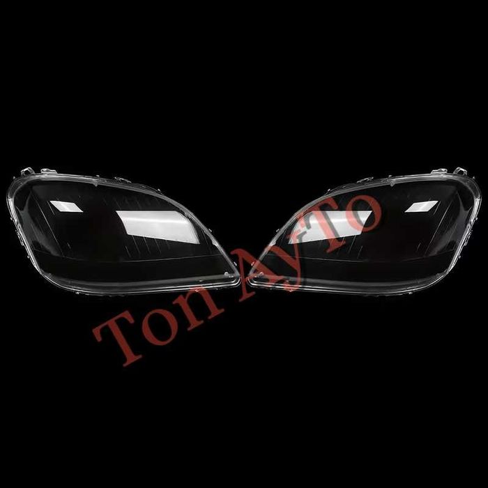 Стъкла Капаци Мерцедес ML W164 Mercedes 2005 - 2008 Комплект Стъкла Фарове Капаци