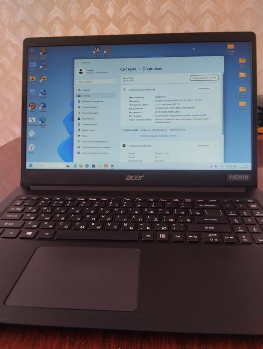 Отличный шустрый ноутбук Acer