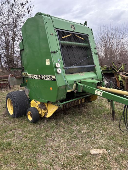 Balotiera rotunda John deere 580