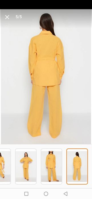 Costum portocaliu Trendyol