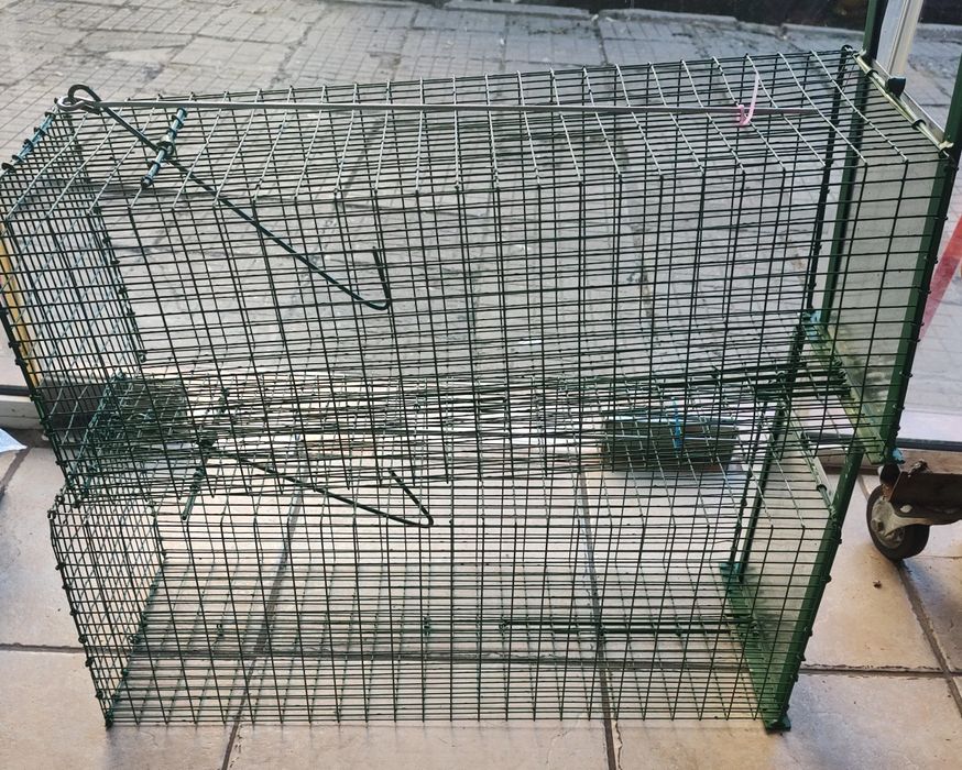 Капан за хуманно хващане на живи котки и други животни