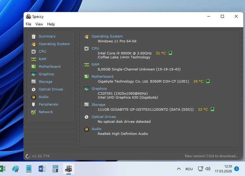 Kit performant LGA 1151 v.2, i5 8400 (6 c.)/GIGABYTE H310M S2H/8G ddr4