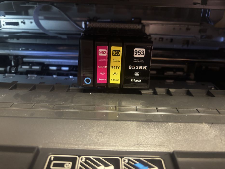 Мултифункционален А3 принтер HP OfficeJet Pro 7730 (Печат, Скенер, Копир, Wi-Fi)