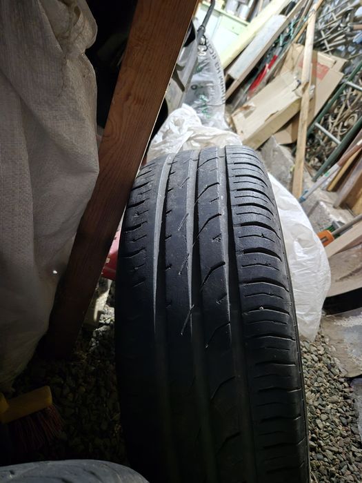 Летние шины continental бу, 4шт