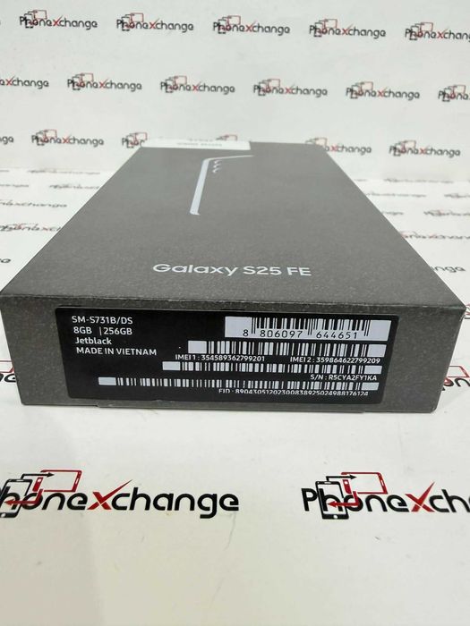 Samsung S25 FE Jetblack  256/8GB NOU