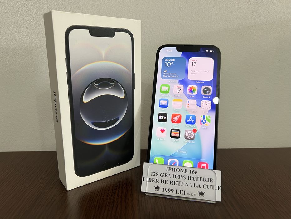 Amanet Royal CB : iPhone 16e 128GB