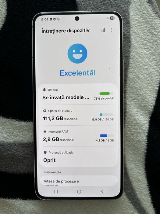Samsung Galaxy S22 ca si nou , Spatiu Stocare 128 gb si 8 Gb ram