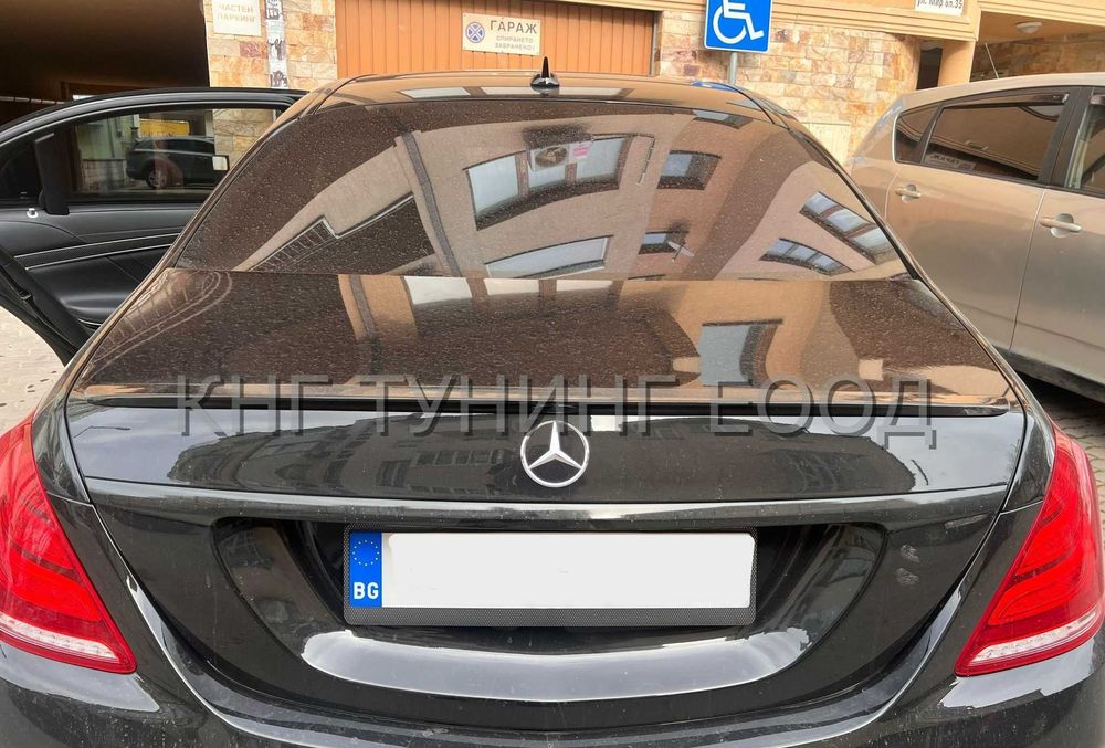 Амг спойлер за багажник за мерцедес в222 с класа / mercedes s w222