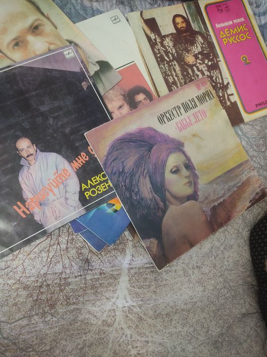 Виниловые грампластинки времён СССР