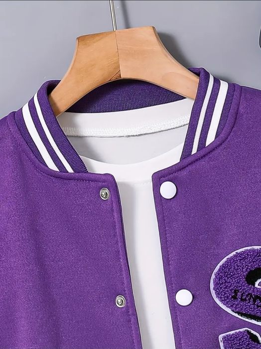 Куртка (кофта) бомбер для девочки