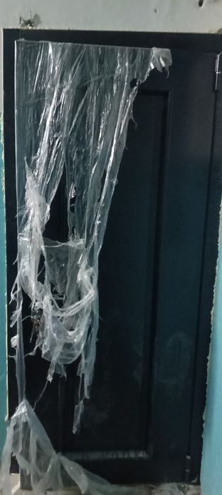 Двери наружные, почти новый