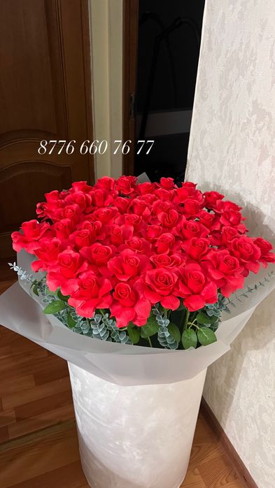 Цветы , букеты , мыльные розы