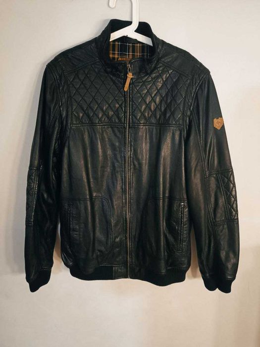 Мъжко кожено яке ALPRAUSCH естествена кожа