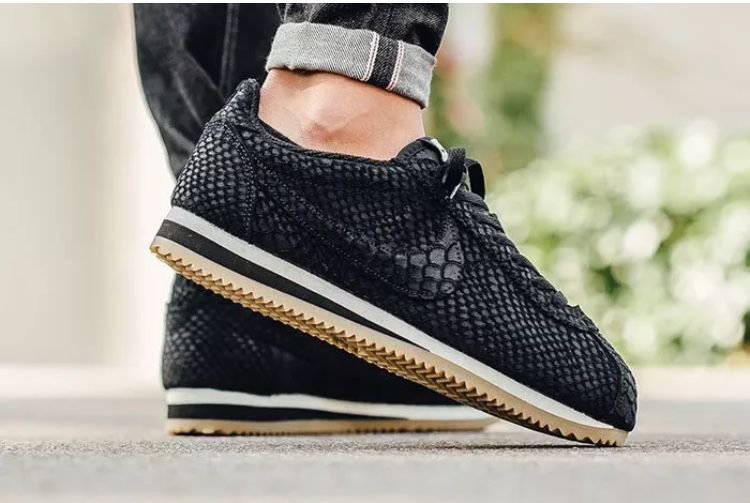 Nike Classic Cortez Leather Premium Black