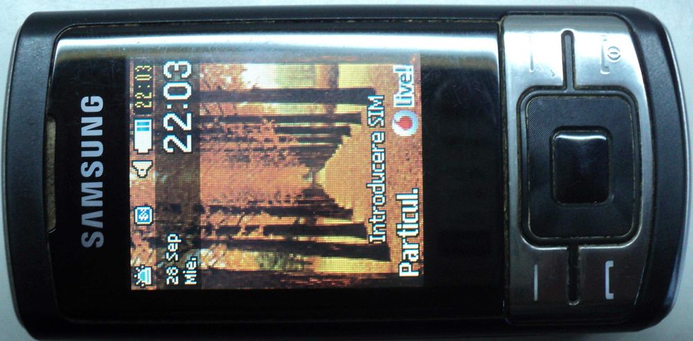 Telefon clasic Samsung Slide C050 (de colectie)