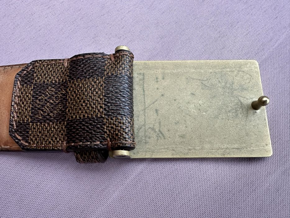 Louis Vuitton Inventeur damier ebene колан оригинал